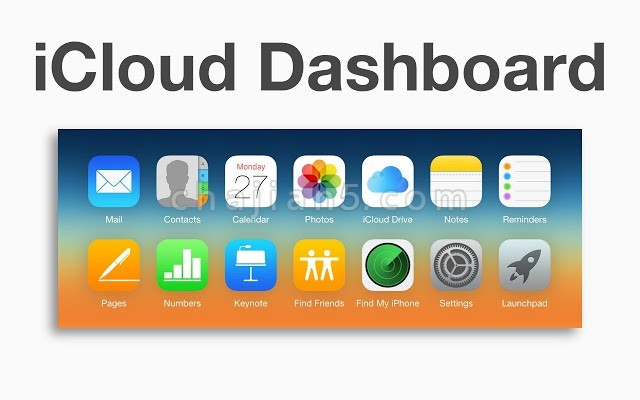 iCloud Dashboard 苹果iCloud 服务的控制面板快速链接