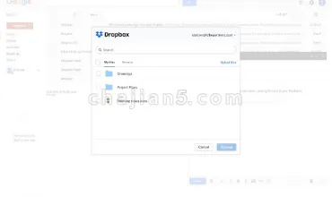 Dropbox for Gmail直接在 Gmail 窗口中发送和预览 Dropbox 文件