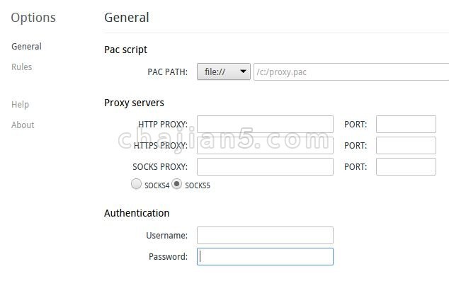 Proxy Helper为浏览器设置代理的辅助工具