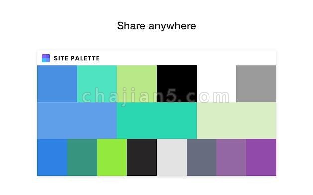 Site Palette获取页面的基本颜色配色