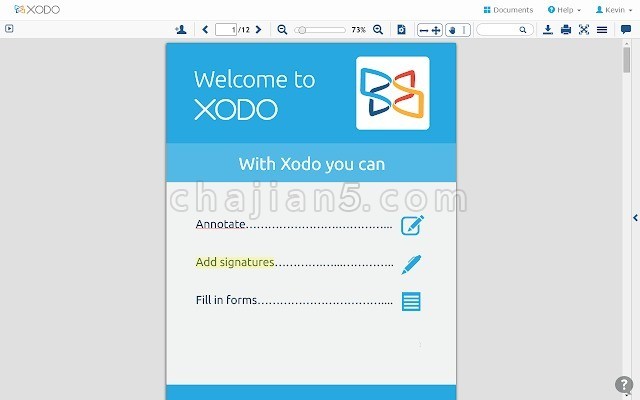 Xodo PDF Viewer & Editor 一款PDF阅读编辑工具