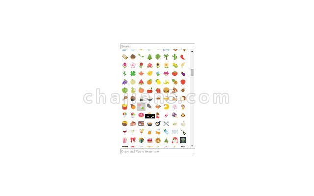 Chromoji – 方便在Chrome上使用Emoji表情包