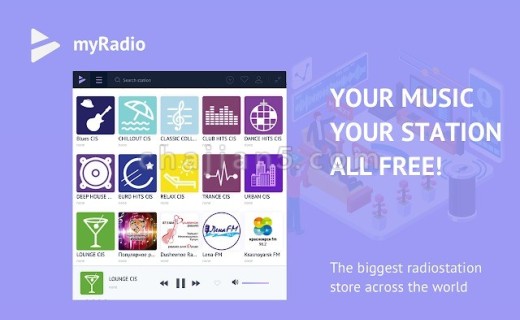 myRadio 免费听广播电台节目