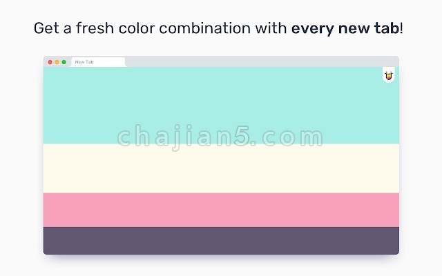 Color Tab 打开新建标签页不同的背景颜色