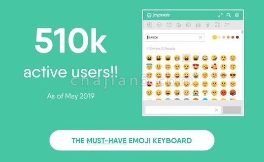 Emoji Keyboard by JoyPixels™ Chrome emoji表情符号键盘