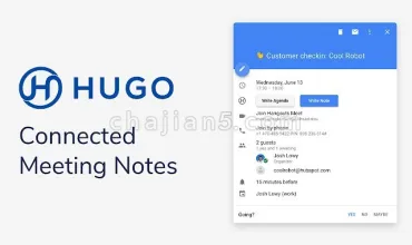 Hugo 在谷歌日历中为会议创建议程和笔记