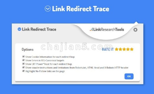 Link Redirect Trace 监测链接重定向的SEO插件