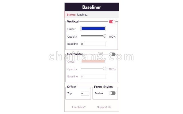 Baseliner 在网页上添加网格线（前端工具）