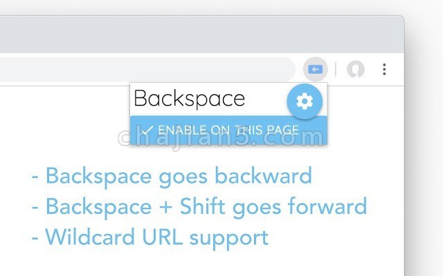 Backspace Should Go Back恢复Backspace键以返回上一页功能