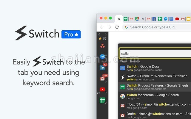 Switch Workstation给Chrome添加一个侧边栏工作站