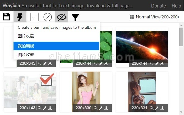ImageCap - 图片批量下载和截图助手