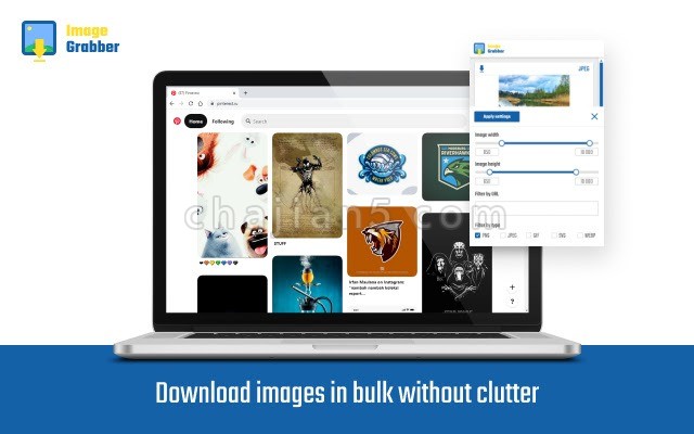 Image Grabber图像采集 可设定最小图像尺寸 批量下载网页图片