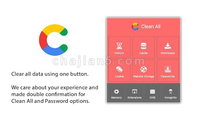 Chrome Cleaner 清理浏览器历史记录、缓存、下载内容