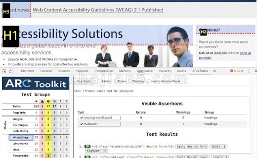 ARC Toolkit 一个TPGi的可访问性测试工具