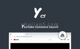 YCS – YouTube Comment Search在油管上搜索评论 下载评论、字幕