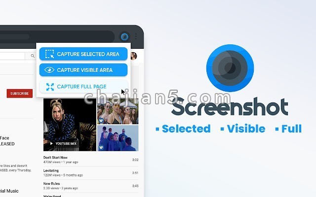 Screenshot – Full Page Screenshot 全屏截屏和屏幕视频记录