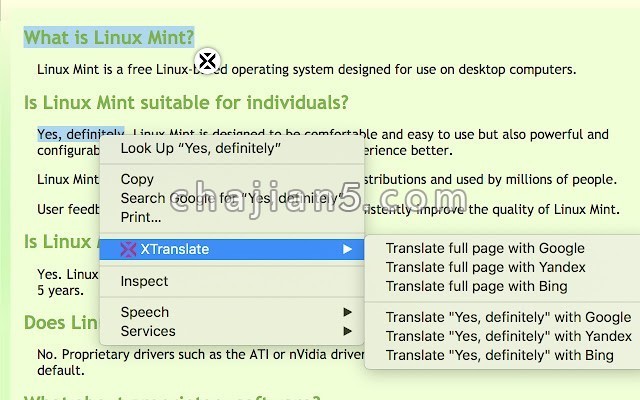 Xtranslate 翻译网页文本 自定义弹出框样式