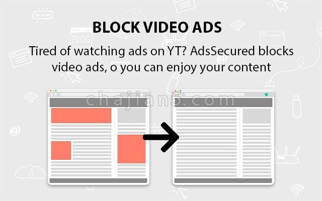 AdsSecured 删除网站上的广告和跟踪脚本