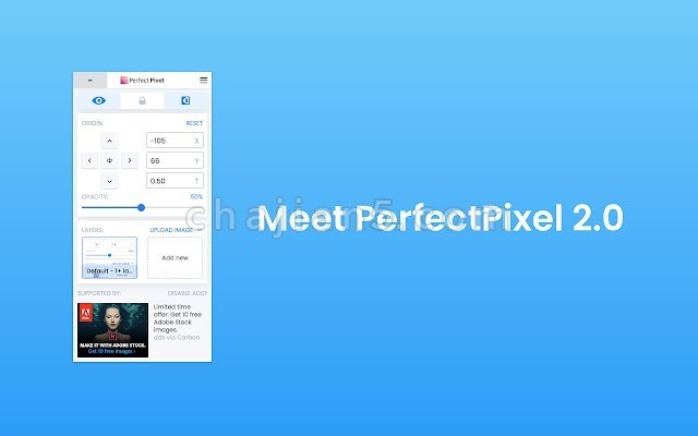 PerfectPixel by WellDoneCode (pixel perfect) 网页开发像素比较校对