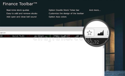 Finance Toolbar 金融工具栏 查看实时股市信息