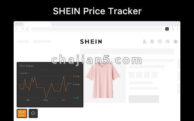 Shein Price Tracker 跨境电商平台shein 产品历史价格监控