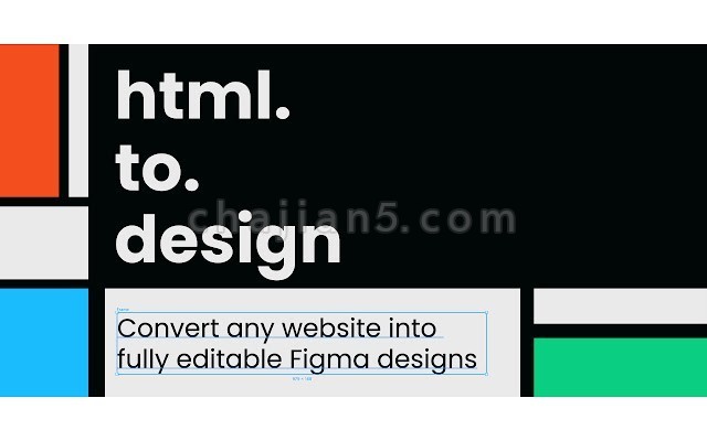 html.to.design 将网页转换为完全可编辑的Figma设计