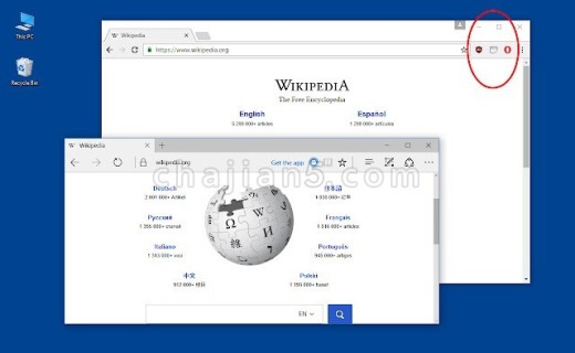 Open in MS Edge 将当前页面的链接或所有标签发送到Microsoft Edge浏览器