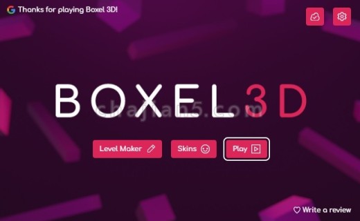 Boxel 3D 由Boxel Rebound制作的跳箱游戏插件