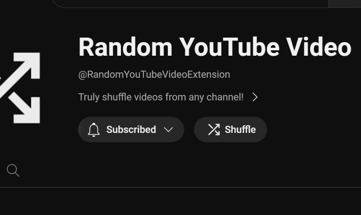 Random YouTube Video 随机播放油管视频 适合在上面探索各种视频的网友