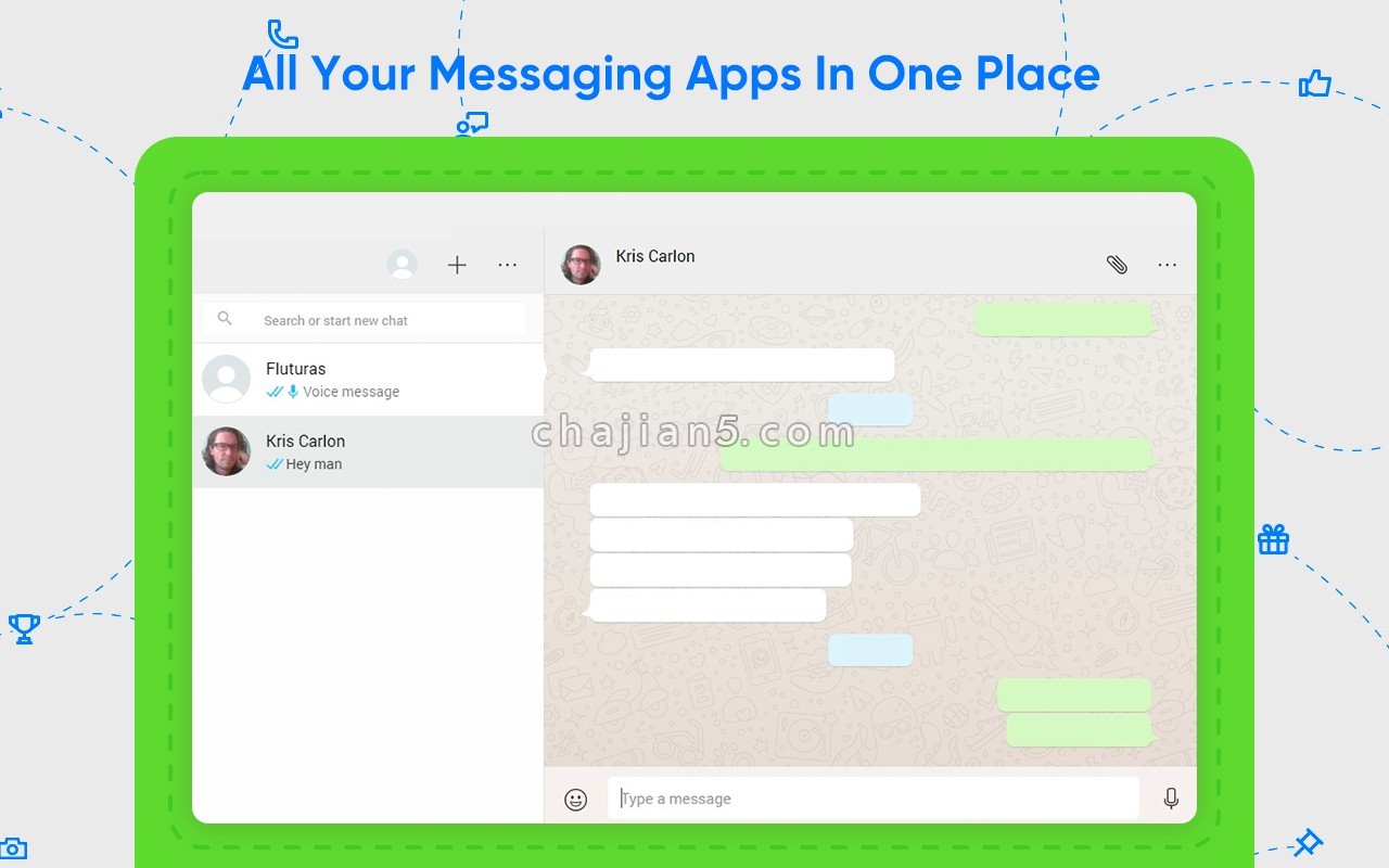 Online Messengers In All In One Chat