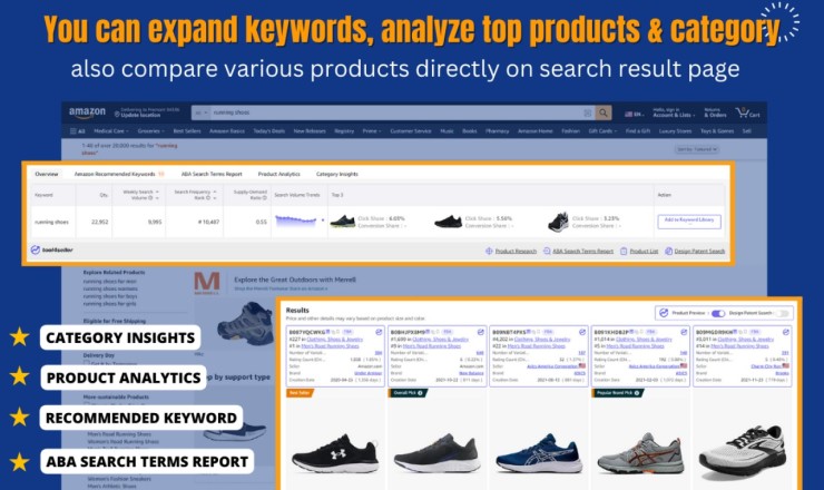 tool4seller 亚马逊卖家产品数据分析、选品、定价、关键词研究工具