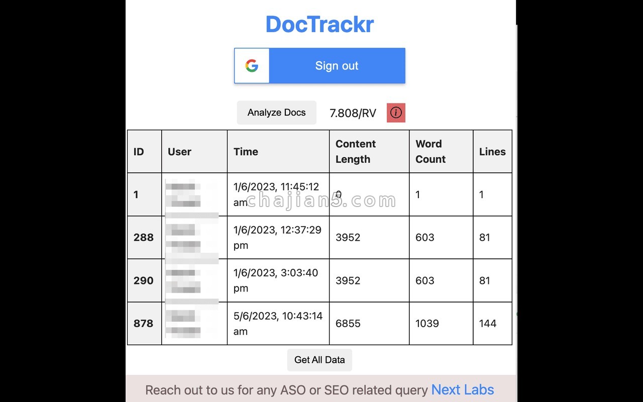 Doctrackr V1.5.0.0